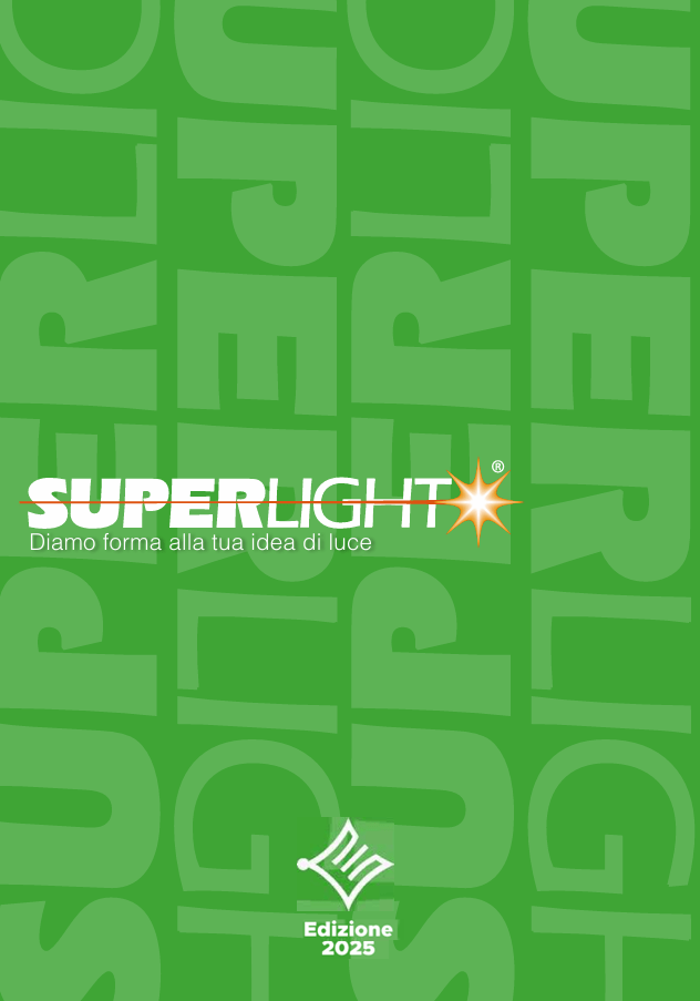 Copertina catalogo Superlight 2025